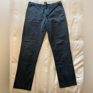 J Crew 770 broken in chino 32 x 32 slate blue